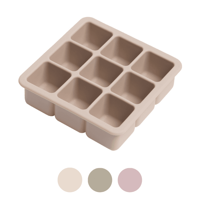 Fryseform Mini - Isbitform i Silikon med Lokk - VELG FARGE