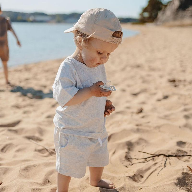 Sommersett T-shirt + shorts - Grey melange 