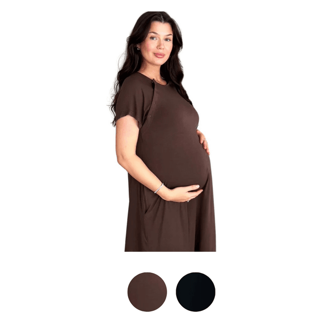 Hovedbilde Føde-/Barselkjole - BESTSELGER - VELG FARGE