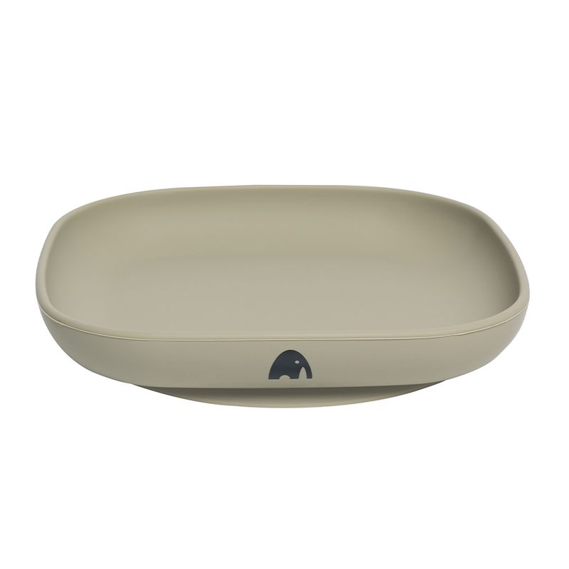 Tallerken med sugekopp - VELG FARGE