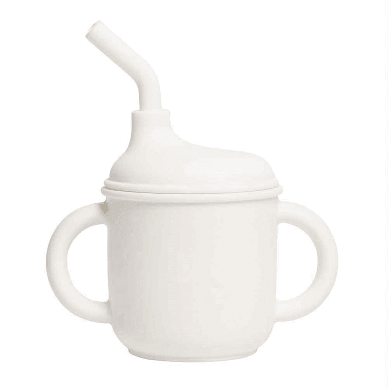 Kopp med sugerør 2in1 - VELG FARGE