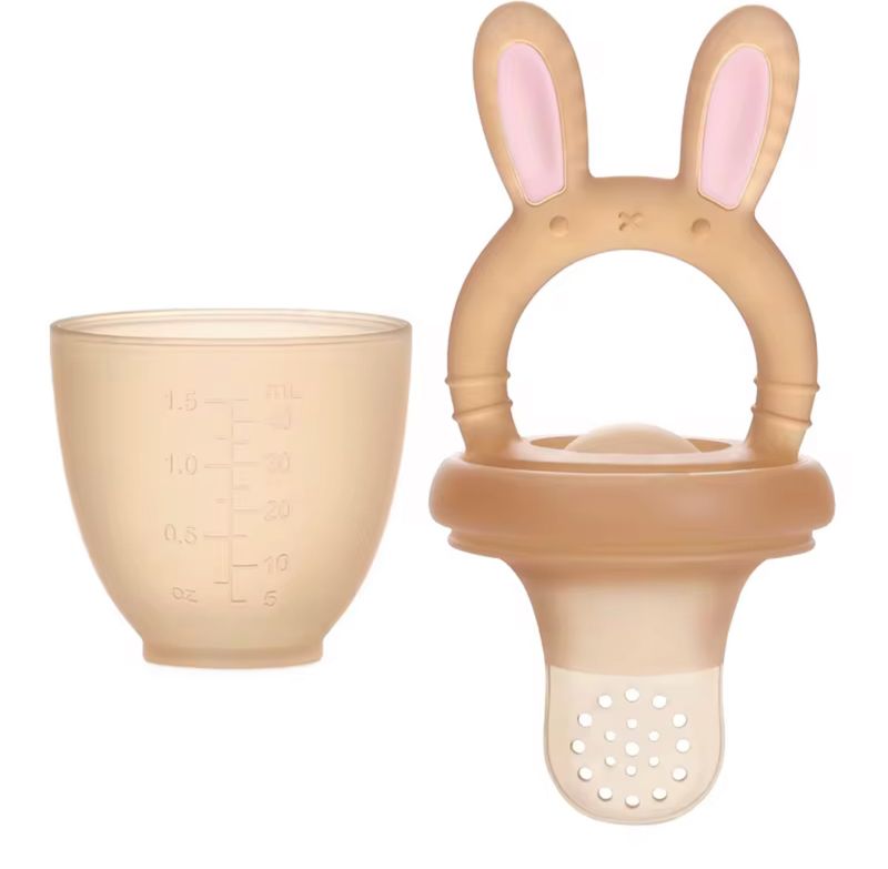 Matsmokk i matgradert silikon kanin - VELG FARGE OG STØRRELSE